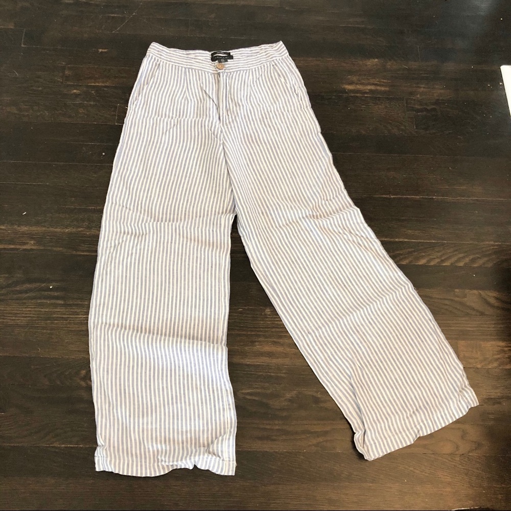 Tahari linen pants